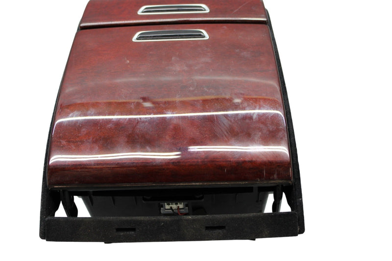 Load image into Gallery viewer, 11-13 Hyundai Equus Center Console Storage Box Compartment Wood Grain Oem
