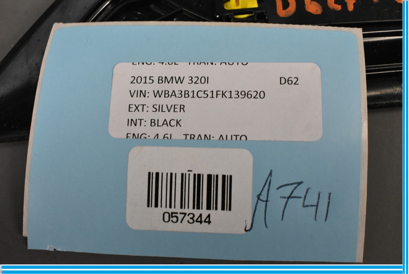 Load image into Gallery viewer, 12-18 BMW 320i 328i 428i F30 Front Right Door Sill Step Scuff Plate 7263315 Oem
