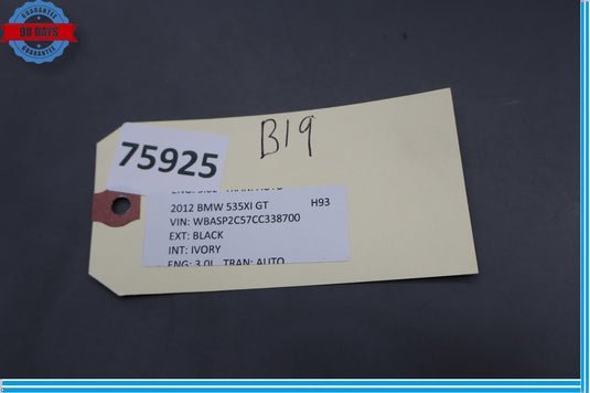 10-17 BMW 535I GT xDrive Front Left Side Seat Control Adjustment Switch Oem