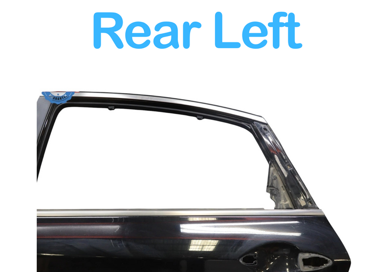 Load image into Gallery viewer, 15-16 Hyundai Genesis Rear Left Driver Side Door Shell Cover Panel Black OEM
