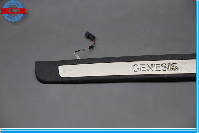 Load image into Gallery viewer, 15-16 Hyundai Genesis Front Left Driver Side Door Sill Scuff Plate Trim Oem
