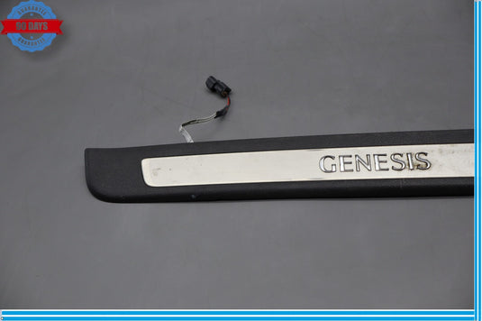15-16 Hyundai Genesis Front Left Driver Side Door Sill Scuff Plate Trim Oem