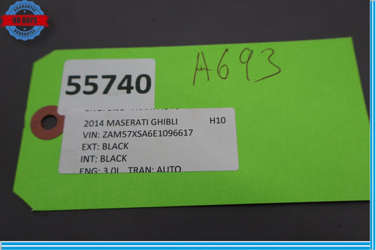 14-19 Maserati Ghibli Front Right Side Floor Carpet Panel Trim Cover Oem