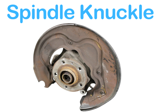 11-17 Audi A8 Quattro Rear Right Side Spindle Knuckle Wheel Hub Bearing OEM