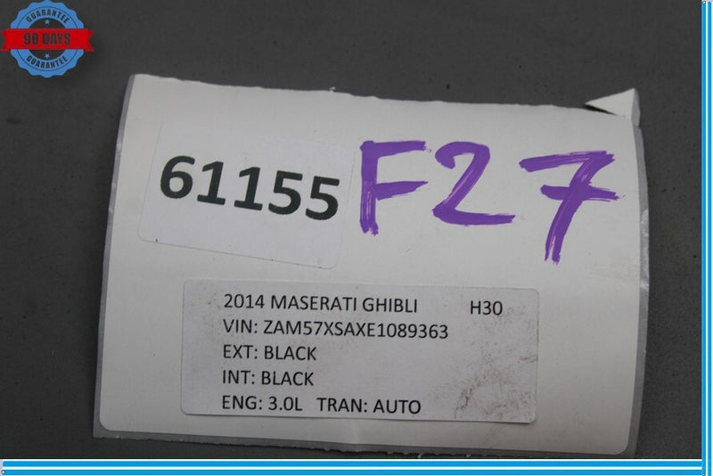 Load image into Gallery viewer, 14-17 Maserati Ghibli Rear Left Side Fender Liner Splash Shield Guard Cover Oem
