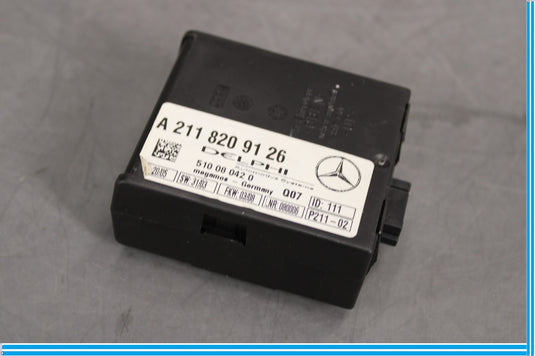 05-11 Mercedes SLK280 SLK300 E320 E350 Anti Theft Alarm Module Unit Oem