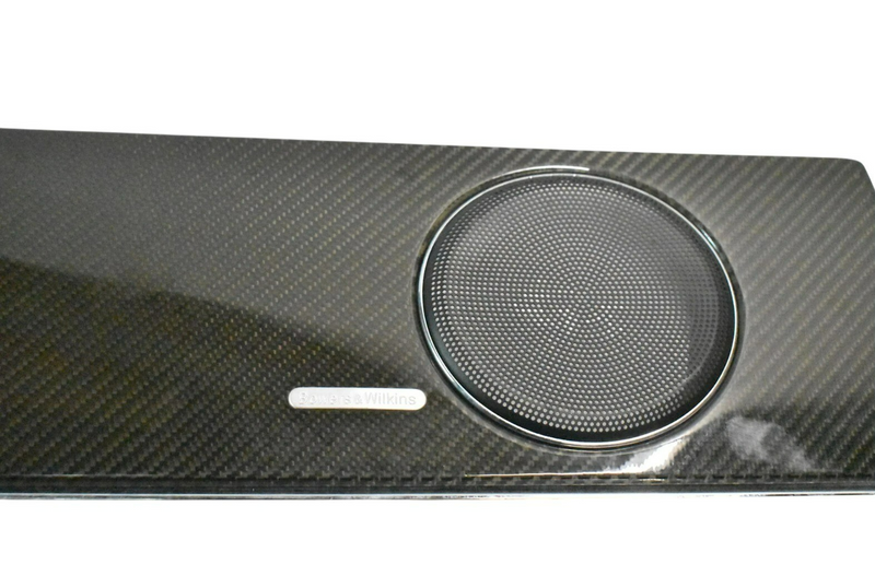 Load image into Gallery viewer, 10-19 Jaguar XJ XJL X351 Rear Left Driver Side Door Trim Panel Carbon Fiber Oem
