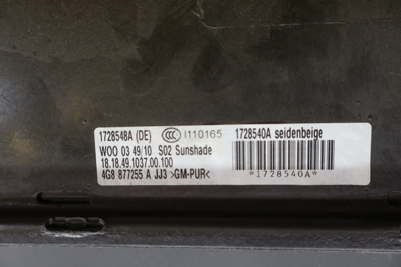 Load image into Gallery viewer, 12-15 Audi S6 S7 A6 A7 Quattro Sunroof Sliding Cover Shade Trim Cover Oem
