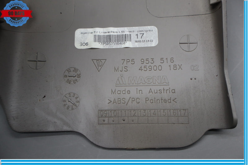 Load image into Gallery viewer, 11-18 Porsche Cayenne 958 Front Left Driver Lower Steering Column Cover Trim Oem
