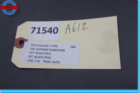 14-24 Jaguar X152 F-Type Front Left Side Wing Fender Trim Cover EX5316G032AE Oem
