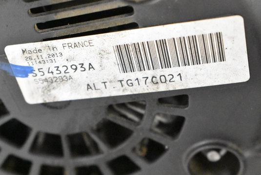 02-08 BMW 645Ci 745i 760Li Alternator Assembly 180 Amp Black 12317540990 Oem