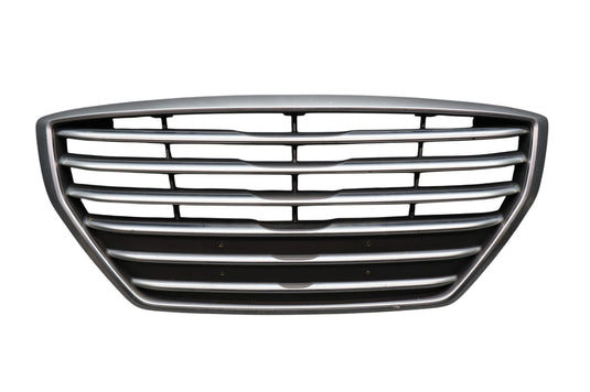 15-17 Hyundai Genesis G80 Front Radiator Grille Grill Assembly Silver Oem