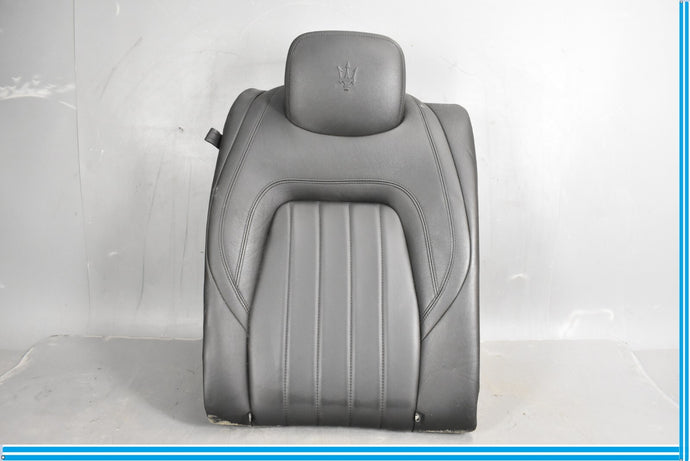 14-17 Maserati Quattroporte Front Upper Seat Cushion W/ Headrest Oem