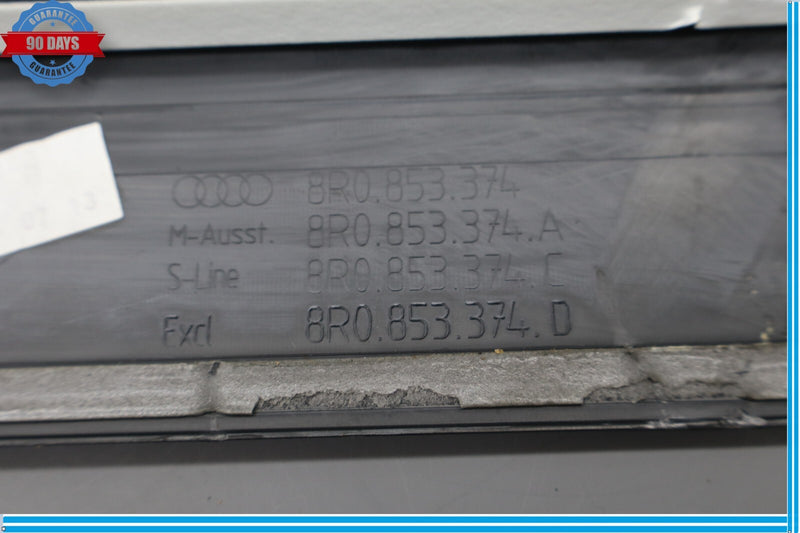 Load image into Gallery viewer, 09-17 Audi SQ5 Q5 Front  Right Passenger Side Door Sill Scuff Plate Cover Oem
