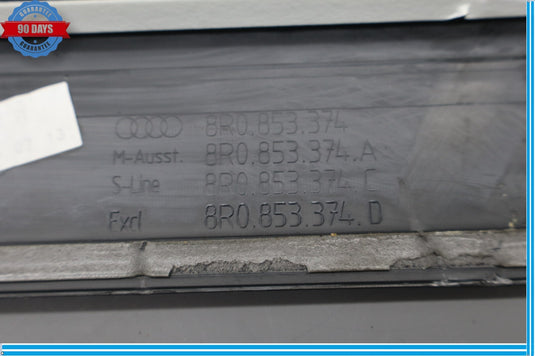 09-17 Audi SQ5 Q5 Front  Right Passenger Side Door Sill Scuff Plate Cover Oem