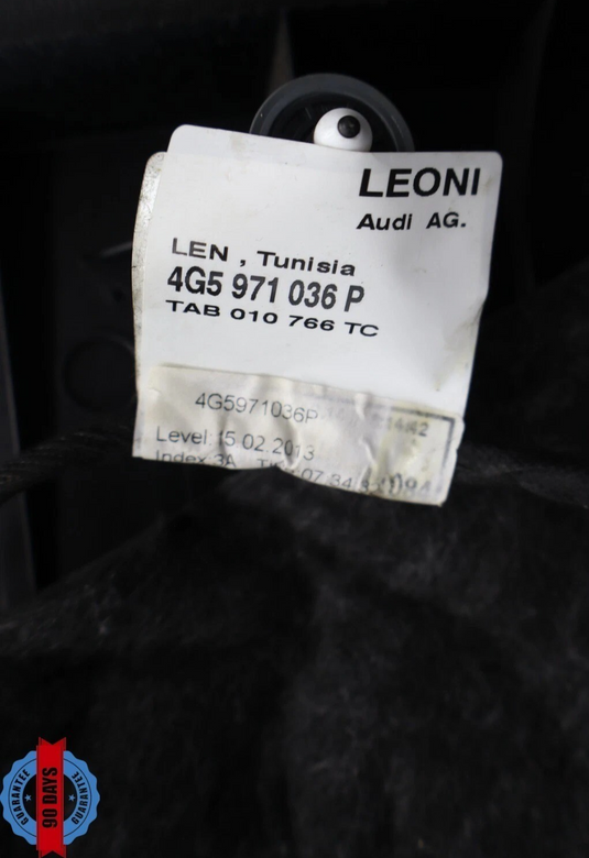 12-18 Audi A6 Quattro Front Right Passenger Side Interior Door Panel Black Oem