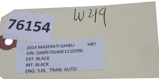 14-22 Maserati Ghibli SQ4 M157 Rear Right Side Door Window Regulator Motor Oem