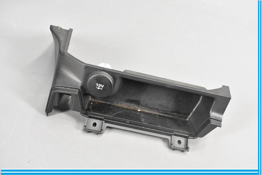 18-20 Jaguar E-Pace Front Center Console Pocket Cover W/ Power Port Trim Oem