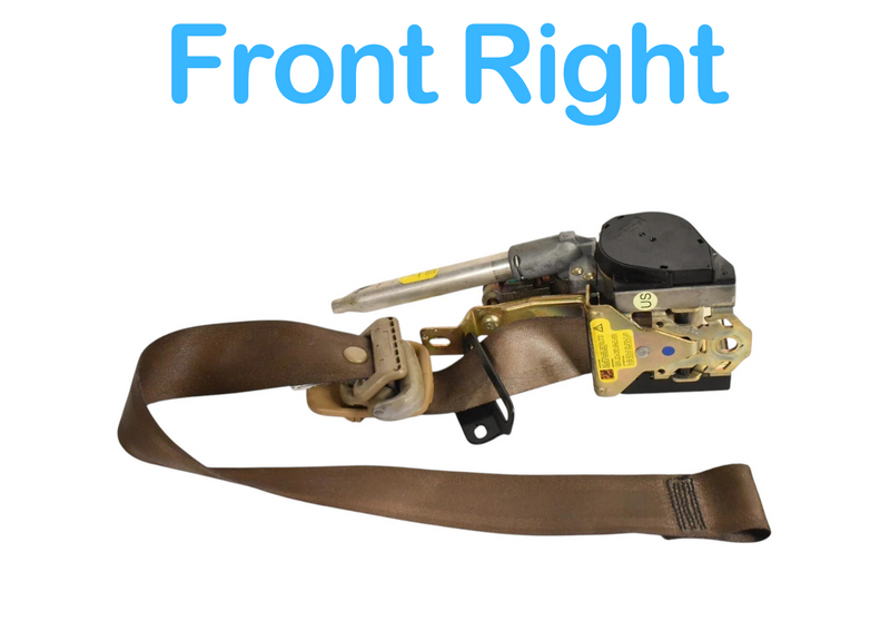 Load image into Gallery viewer, 97-99  Jaguar XK8 X100 Front Right Passenger Seat Belt Retractor HJA7010AB Oem
