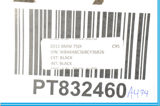 BMW F01 740 750 Rear Bumper Sensor Harness Wire Connector OEM