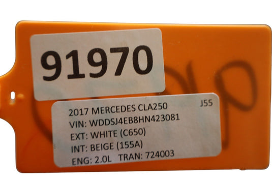 14-18 Mercedes W117 CLA250 2.0L Automatic Tranny Transmission Assembly Oem
