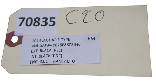14-15 Jaguar X152 F-Type HVAC A/C Heater Climate Control Switch Panel Assy Oem