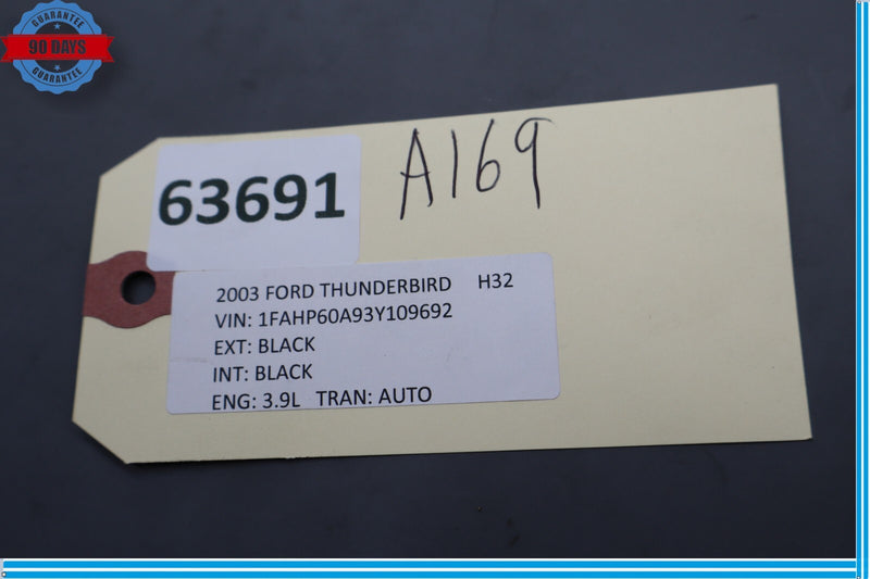 Load image into Gallery viewer, 02-05 Ford Thunderbird Left Driver Side Seat Belt Seatbelt Buckle Black Oem
