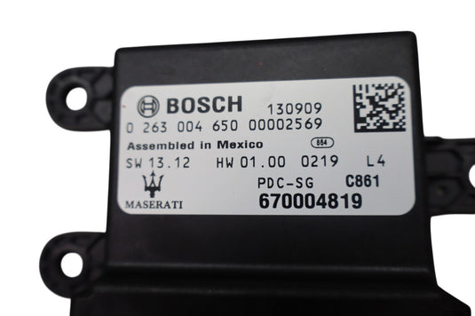 14-18 Maserati Ghibli Front Parking Sensor Control Module Unit 670004819 Oem