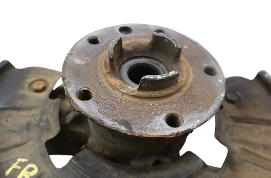 11-17 Volkswagen VW Touareg Front Right Side Steering Spindle Knuckle Hub OEM