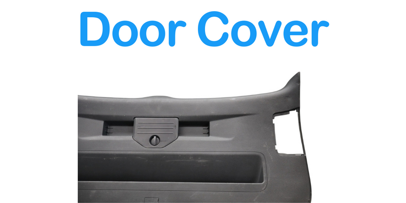 Load image into Gallery viewer, 11-17 Volkswagen Touareg Rear Liftgate Back Door Lower Trim Cover Panel Oem
