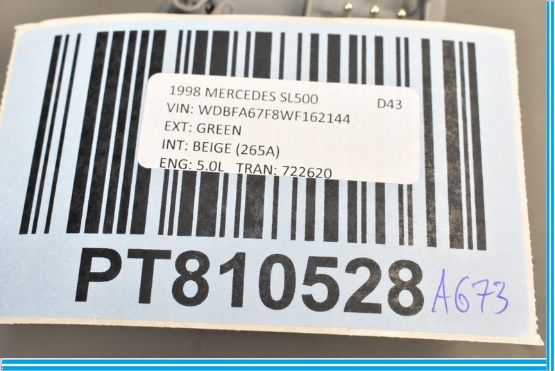 Load image into Gallery viewer, 90-02 Mercedes R129 SL500 SL320 300SL Right Side Seat Control Switch Module Oem
