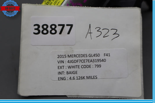06-13 Mercedes GL450 ML500 R350 Rear Glass Windshield Wiper Motor Unit Valeo Oem