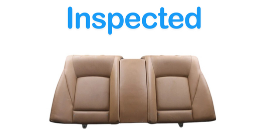 12-15 BMW 740i 740Li 750i Rear Side Upper Top Seat Cover Bench Cushion Oem
