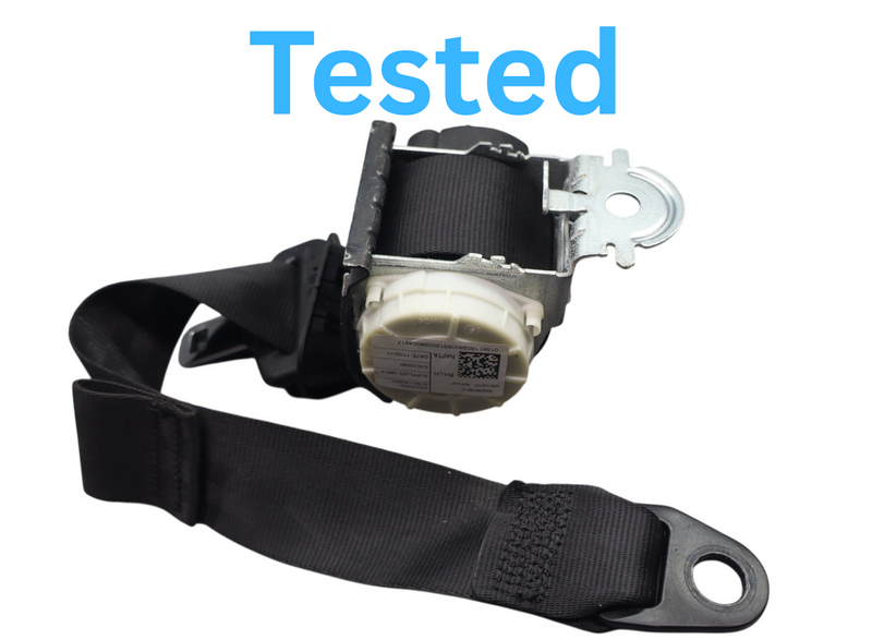 Load image into Gallery viewer, 17-19 Alfa Romeo Giulia Rear Left Side Seatbelt Seat Belt Retractor Oem
