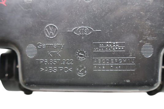 11-17 Volkswagen Touareg VW Front Dash Glove Box Storage Compartment Black Oem