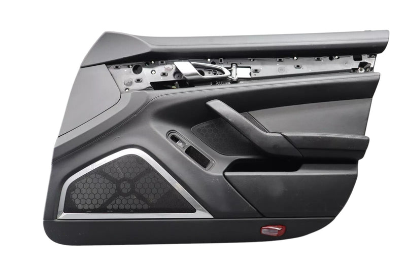 Load image into Gallery viewer, 10-16 Porsche Panamera T Front Right Interior Door Panel Cover Trim Black Oem
