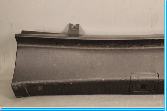 10-16 Mercedes W212 E550 Trunk Latch Lock Sill Scuff Plate Cover Trim Oem