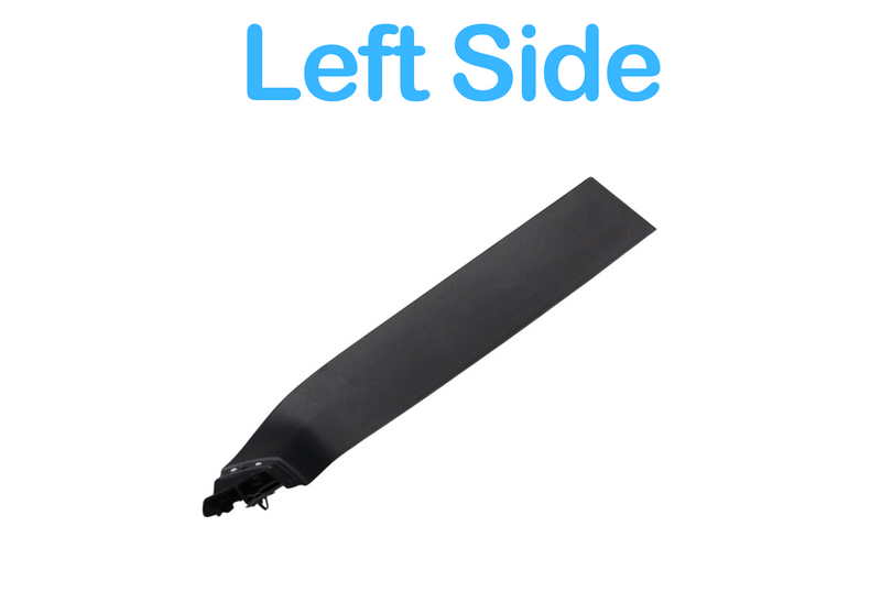 Load image into Gallery viewer, 10-13 Porsche Panamera 970 Left Side Upper Liftgate Cover Trim Panel Black Oem
