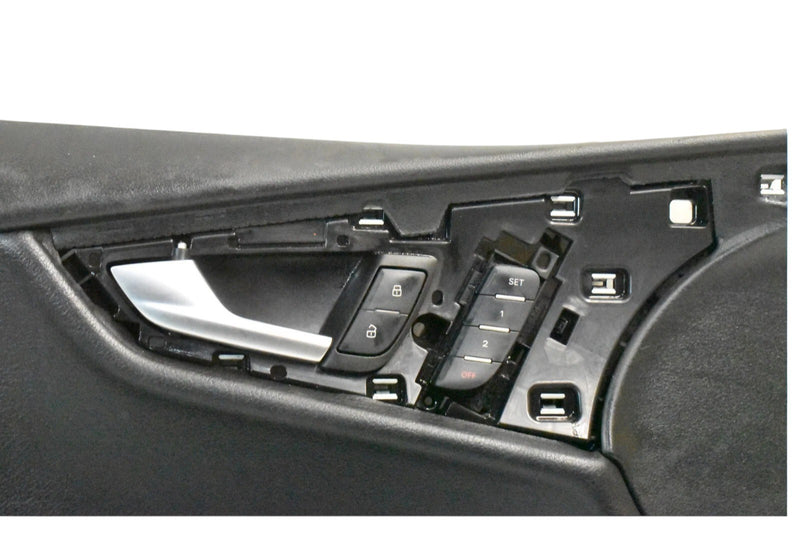 Load image into Gallery viewer, 2012-2017 Audi A7 S7 Front Left Driver Side Interior Door Panel Trim Black OEM
