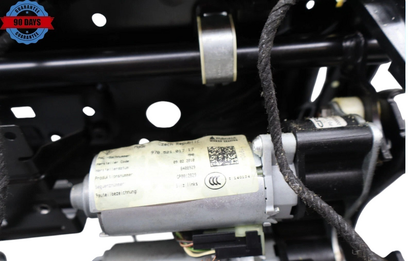 Load image into Gallery viewer, 10-16 Porsche Panamera Front Left Side Seat Lower Frame Rail Track W/ Motor Oem
