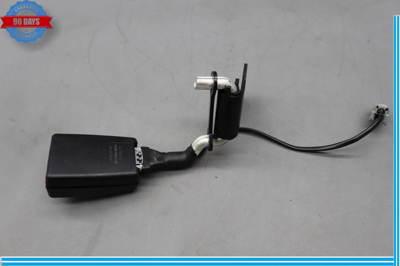 Load image into Gallery viewer, 10-15 Jaguar XJ XJL Rear Left Driver Side Seat Belt Seatbelt Buckle Black Oem
