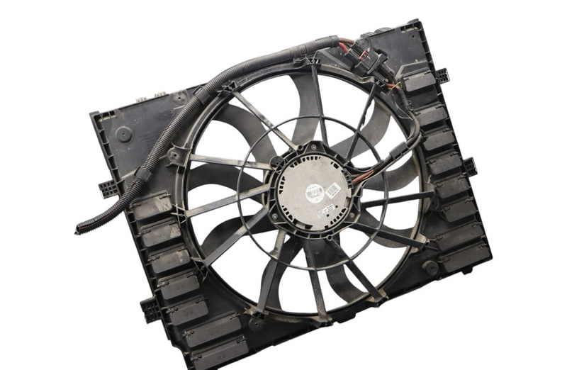 Load image into Gallery viewer, 11-17 Volkswagen VW Touareg Radiator Cooling Fan Shroud Assembly Oem
