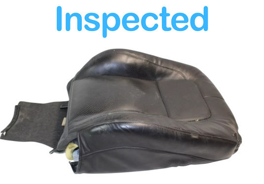 07-09 Jaguar X150 XK XKR Front Left Driver Side Upper Seat Black Leather OEM