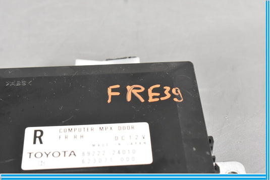 02-10 Lexus SC430 Front Right Passenger Side Door Control Module Unit Oem