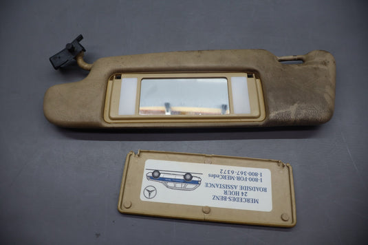 90-02 Mercedes R129 SL320 SL500 300SL Left Driver Side Sun Visor Sunvisor Oem