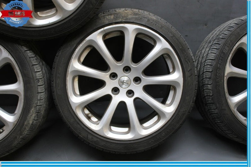 Load image into Gallery viewer, 05-12 Maserati Quattroporte M139 Front R19" 9 Spoke Wheel Set 19x10.5J Oem
