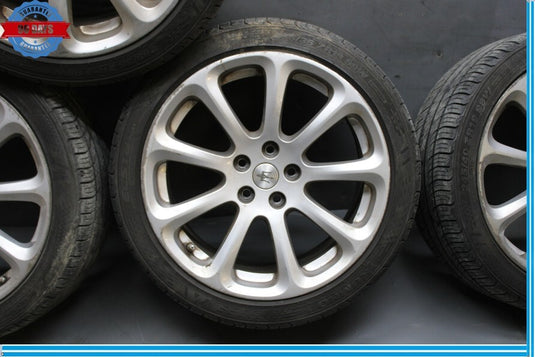 05-12 Maserati Quattroporte M139 Front R19" 9 Spoke Wheel Set 19x10.5J Oem