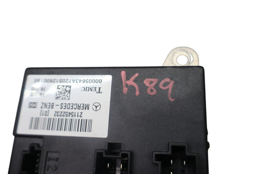 03-11 Mercedes W219 CLS550 E350 Body Control Module Unit BCM ECM 2115452232 Oem