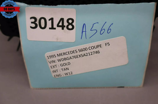 94-99 Mercedes W140 S500 S600 Coupe Audio Sound AMP Amplifier A1408202389 Oem