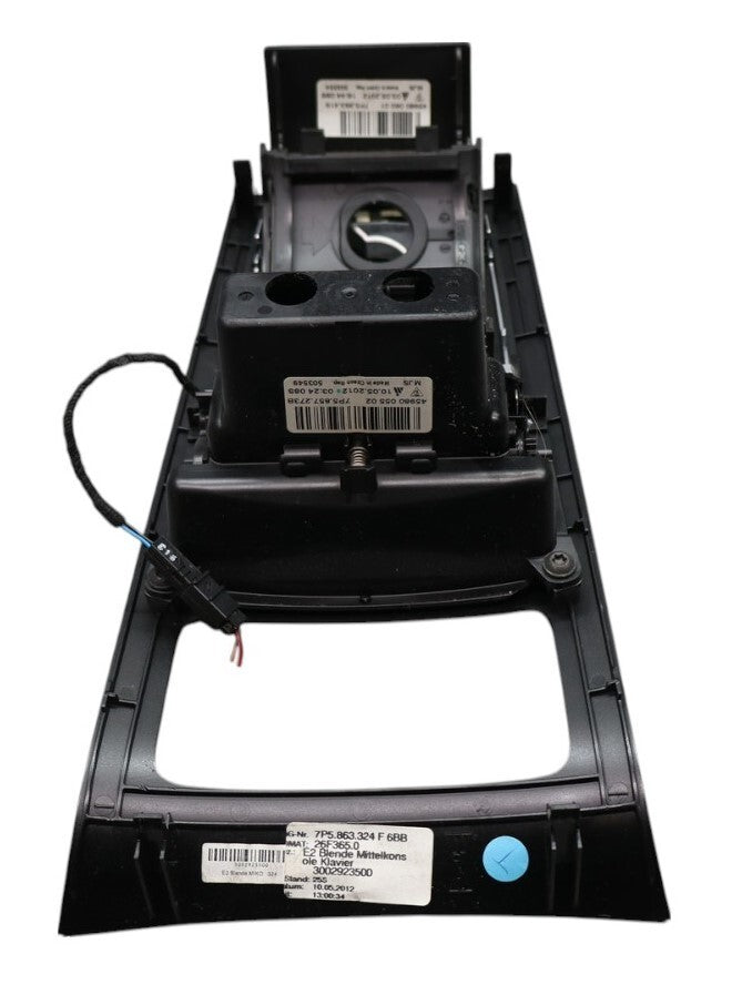 Load image into Gallery viewer, 11-18 Porsche Cayenne 958 Hybrid S Front Center Console Shifter Trim Bezel Oem
